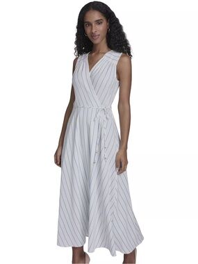 Harper Rose Sleeveless Wrap Dress & Tie Waist